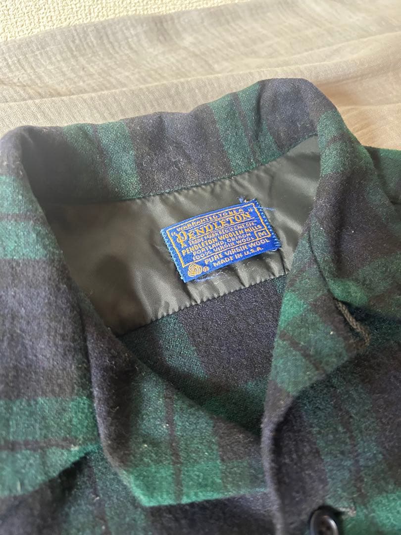 【USA製】70s pendleton ボードシャツ