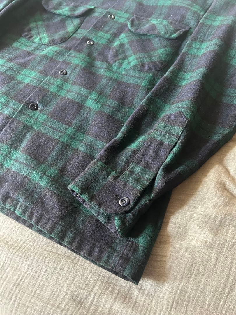 【USA製】70s pendleton ボードシャツ
