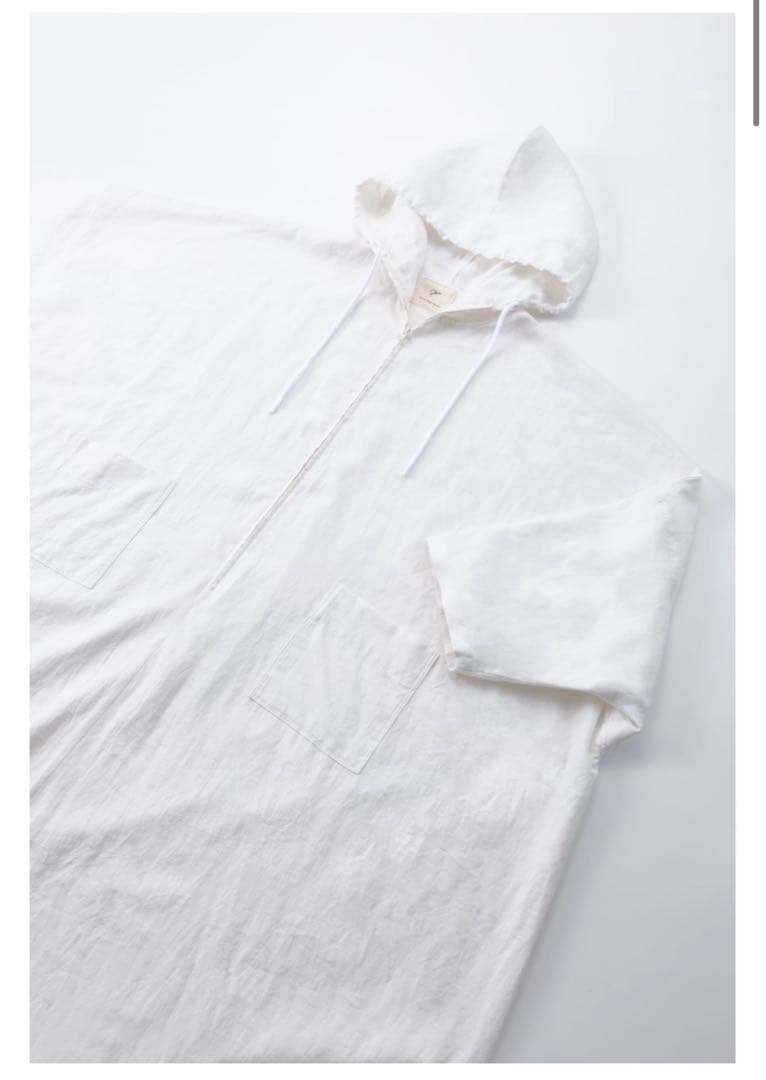 【マールジャパン】新品麻ガウン　よもぎ蒸し　マント