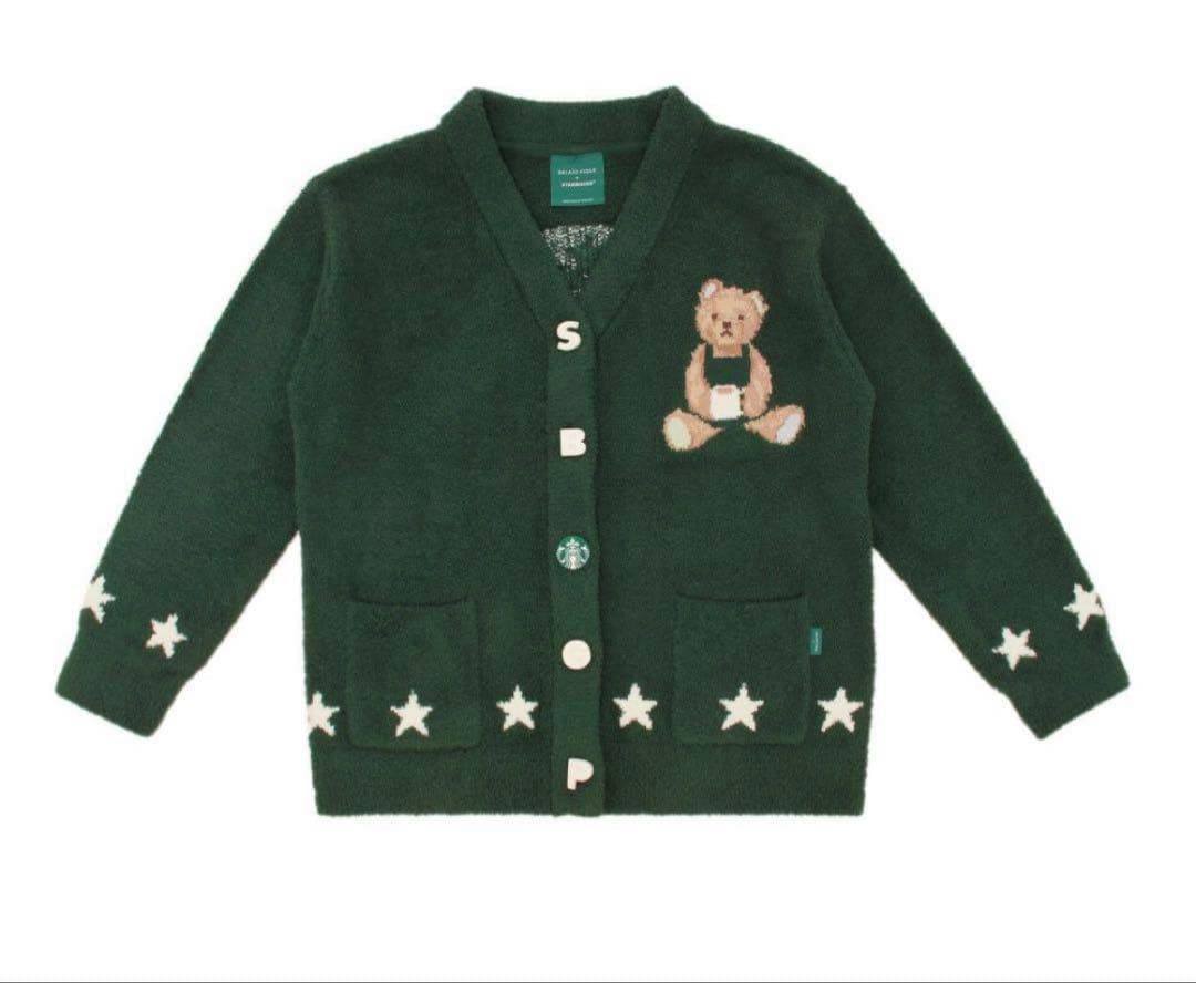 GELATO PIQUE STARBUCKS カーディガン　ジェラピケ