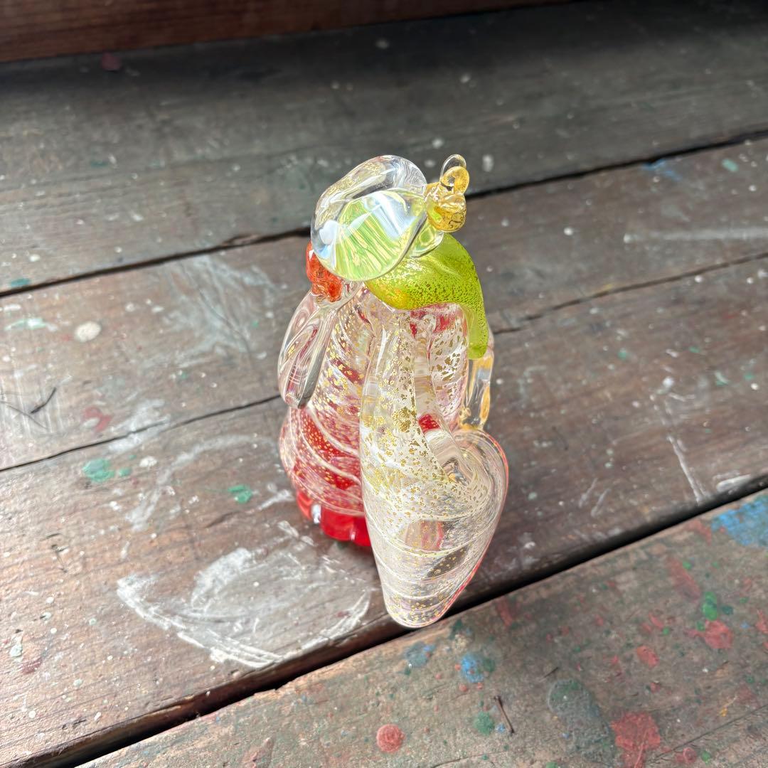 ガラス作家 川北成彦 さんのガラス雛 雛人形