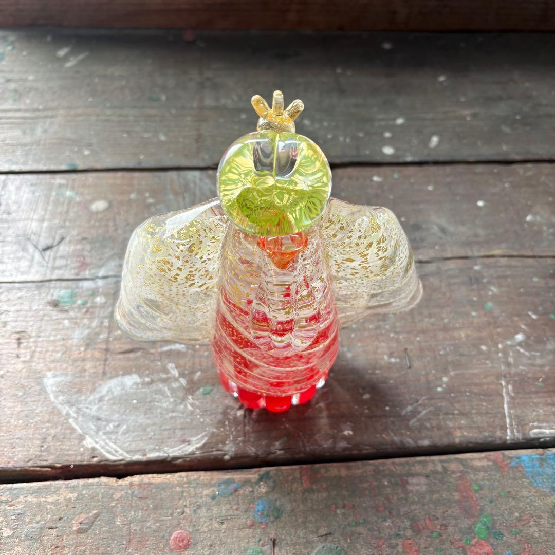 ガラス作家 川北成彦 さんのガラス雛 雛人形