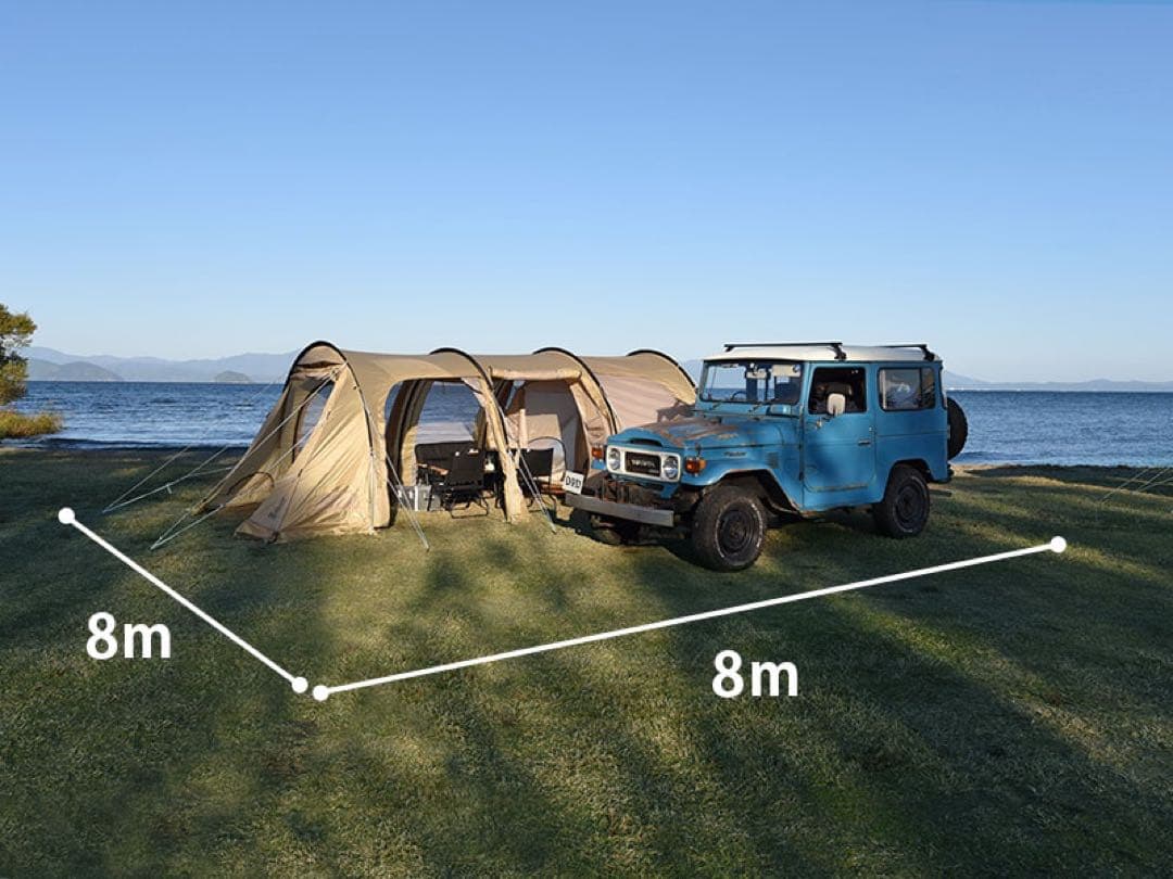 DOD カマボコテント3M タン　T5-689-TN