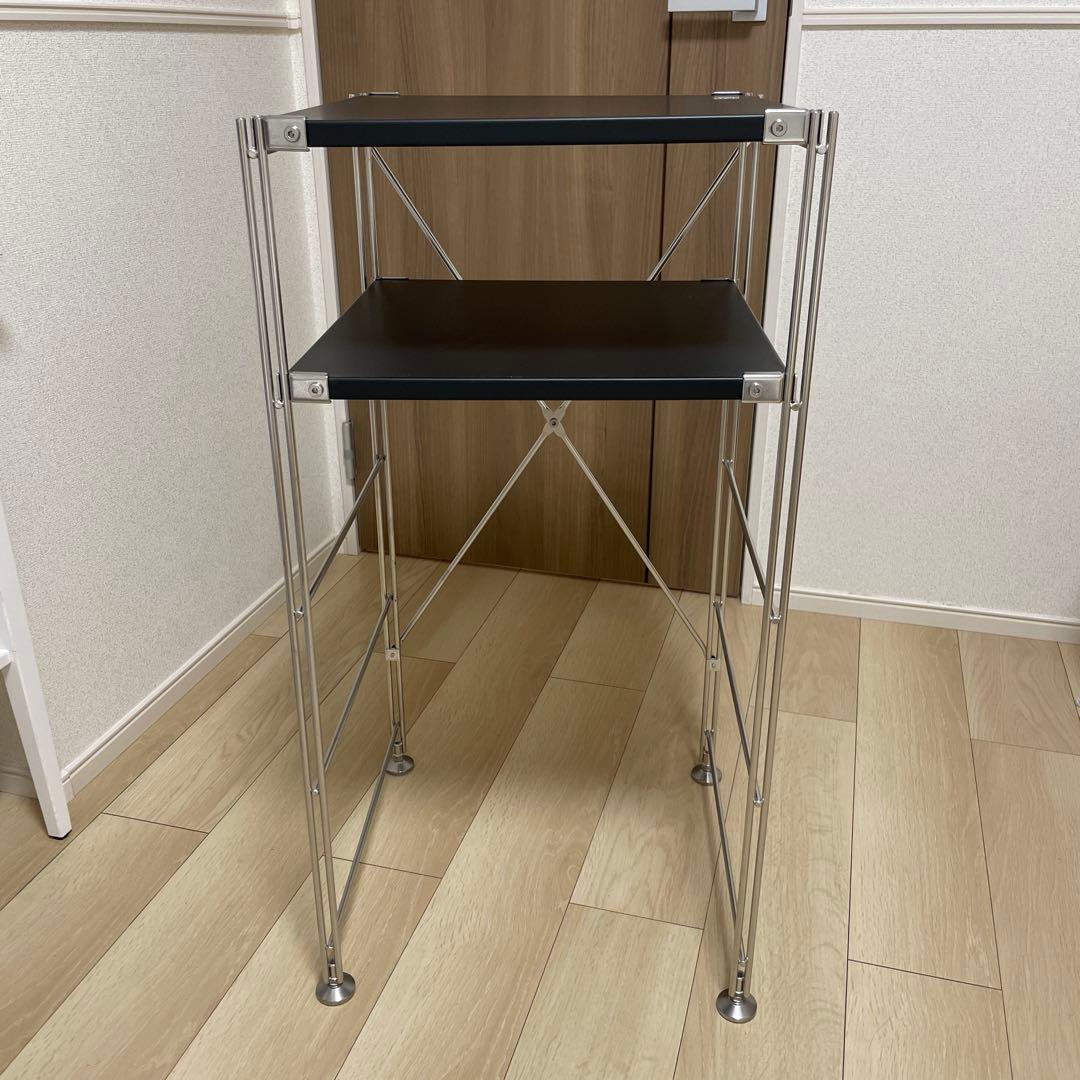 無印良品　ステンレスユニットシェルフ