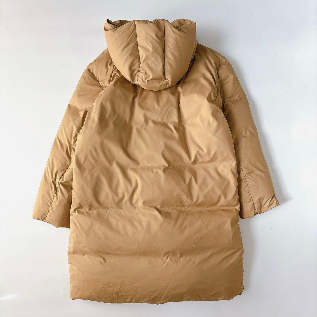 M*Y様 美品⁑アーバンリサーチ　ステッチレスフードダウン　ベージュ　ロングショ