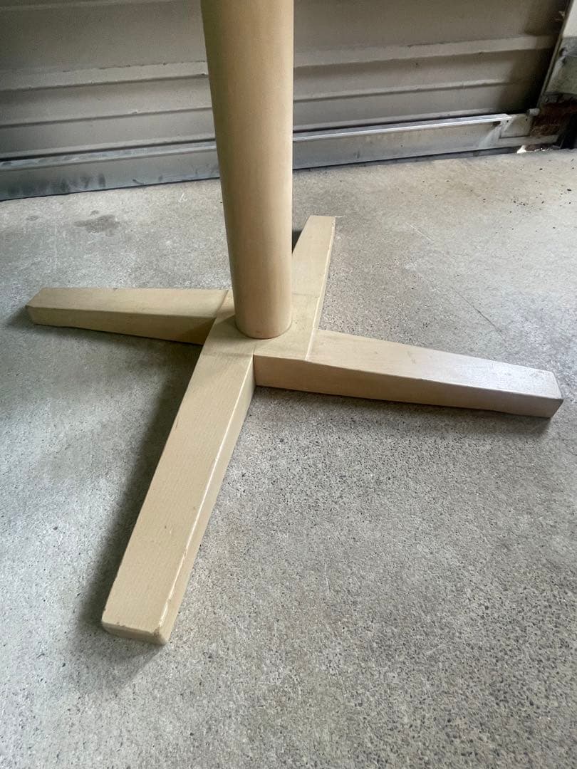 ビンテージ/秋田木工/ラウンドテーブル/カフェテーブル/丸テーブル/テーブル/⑨