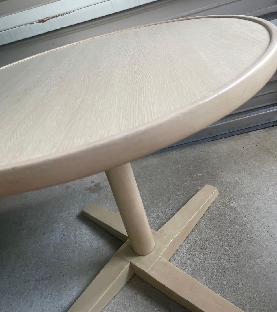 ビンテージ/秋田木工/ラウンドテーブル/カフェテーブル/丸テーブル/テーブル/⑨