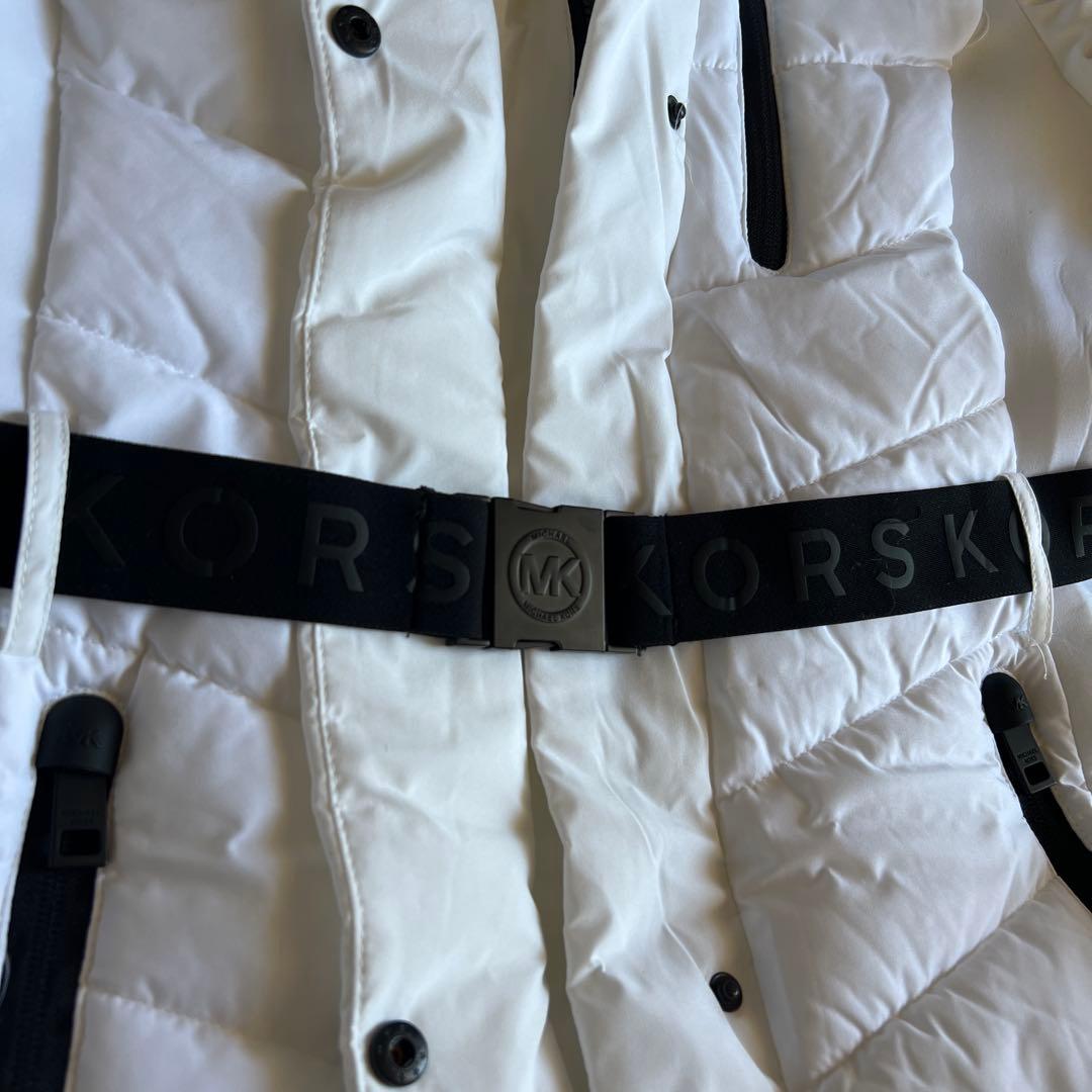 Michael Kors ホワイトロングダウンジャケット　新品