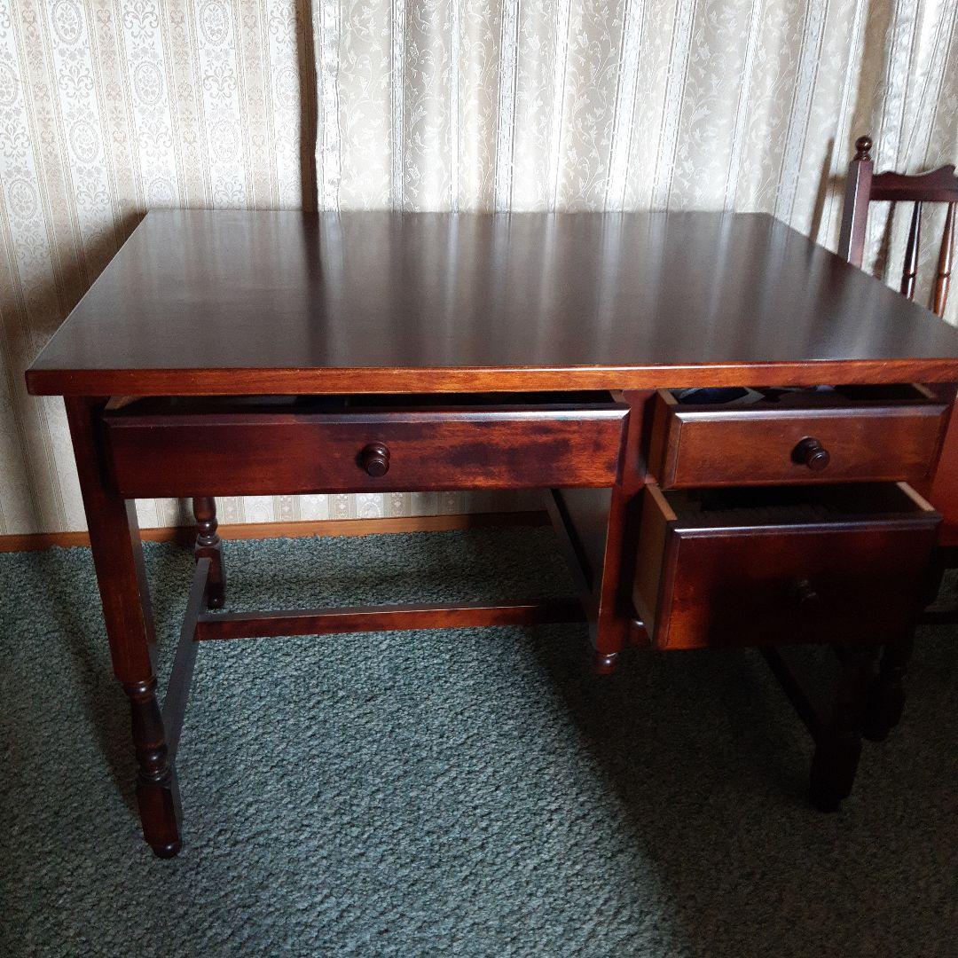 民芸デスク　勉強机