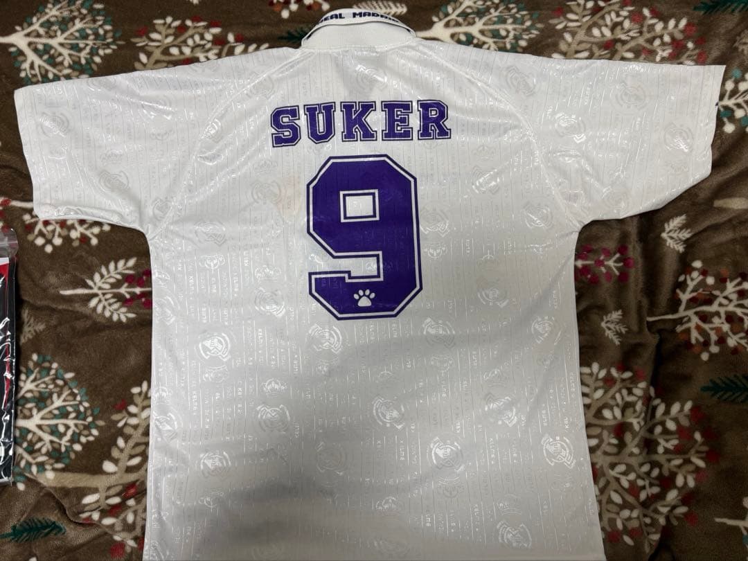 レアル・マドリード96-97 #9 スーケル ユニフォーム KELME XL