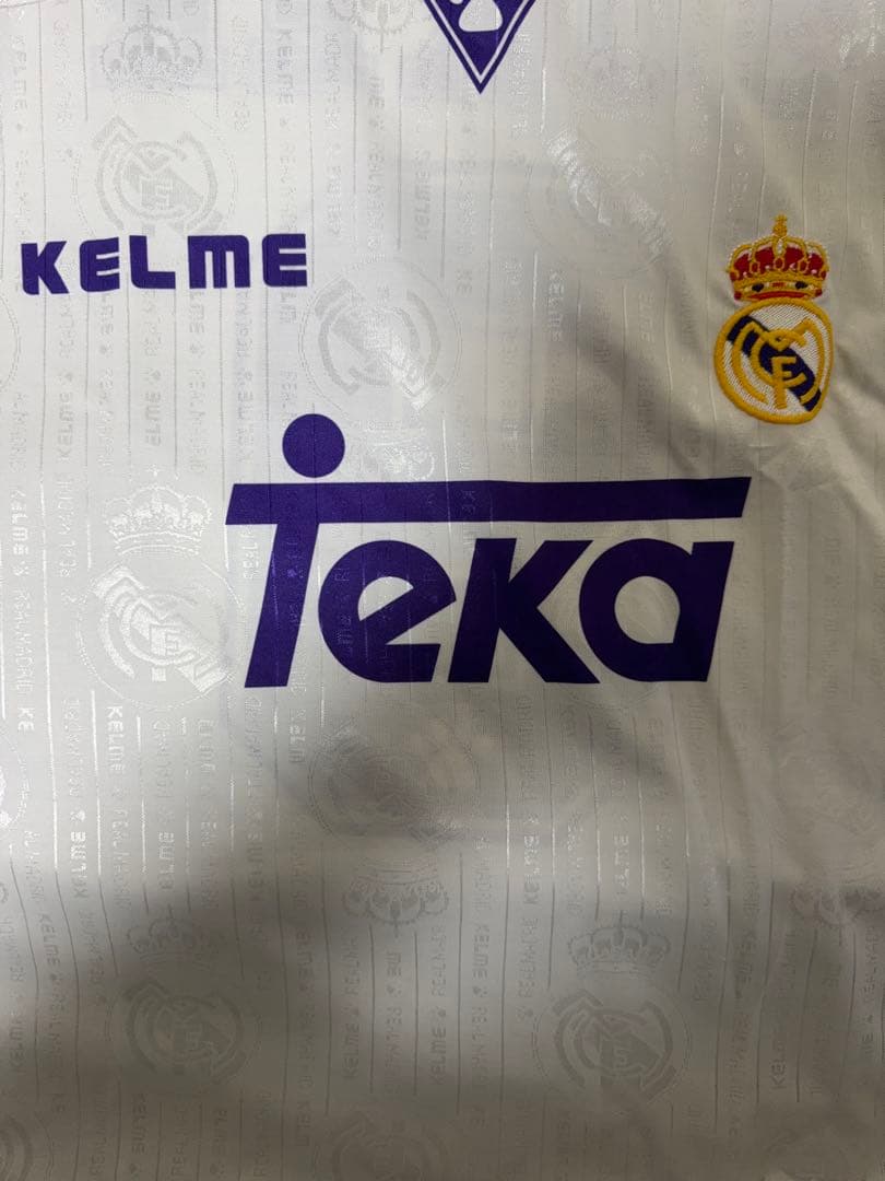 レアル・マドリード96-97 #9 スーケル ユニフォーム KELME XL