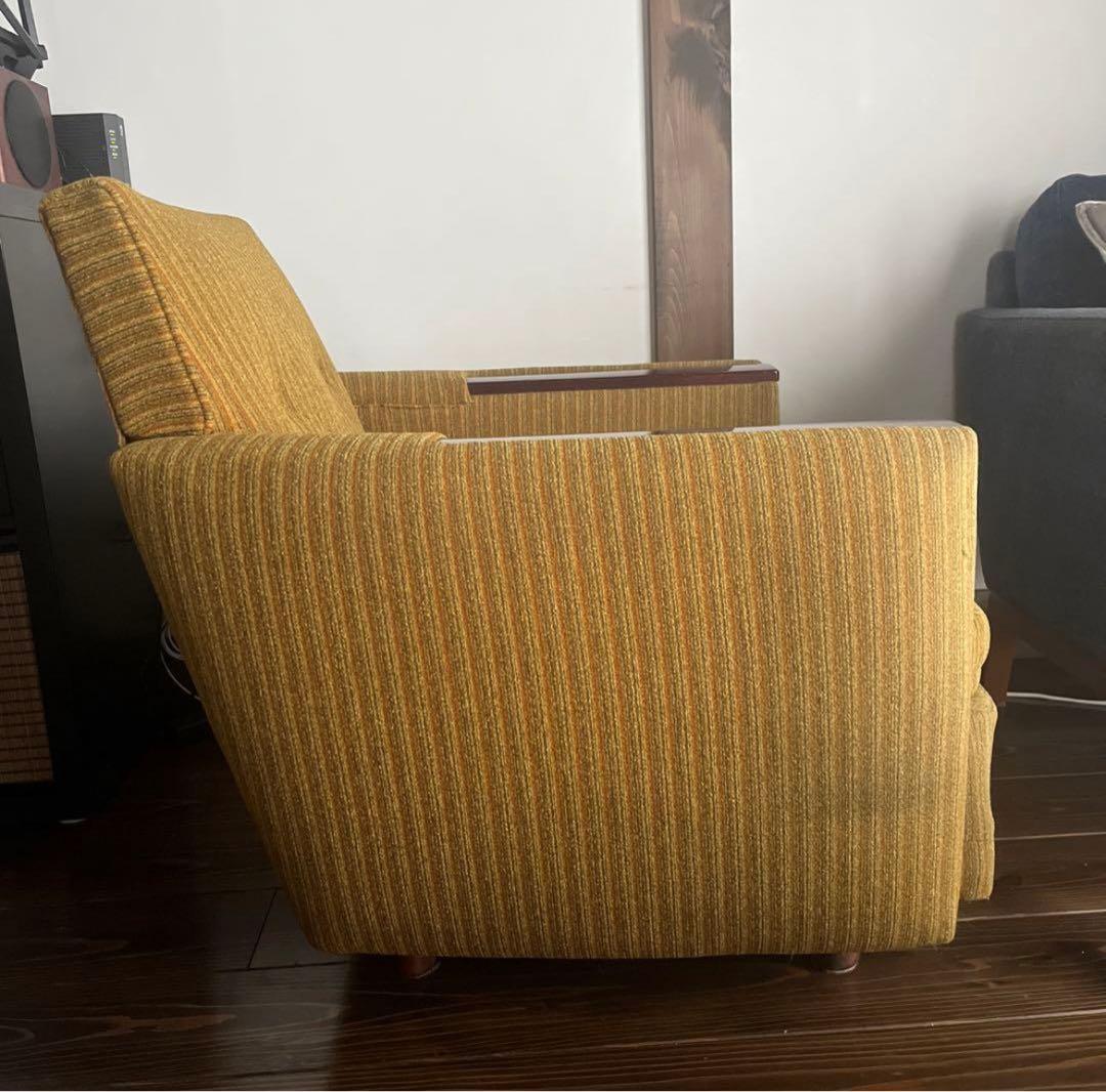 ソファ 1人掛け チェック ストライプ ボーダー 柄