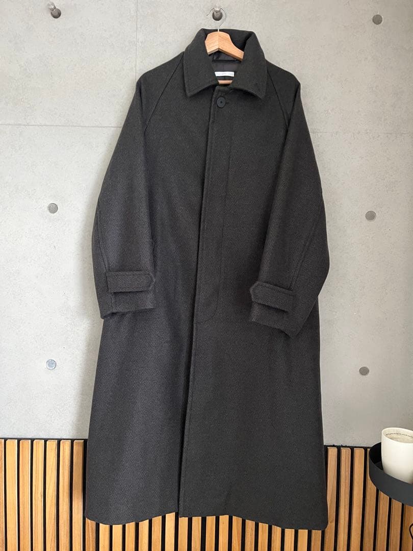 WYM LIDNM WOOLY HERRINGBONE BALMACA値下げ不可