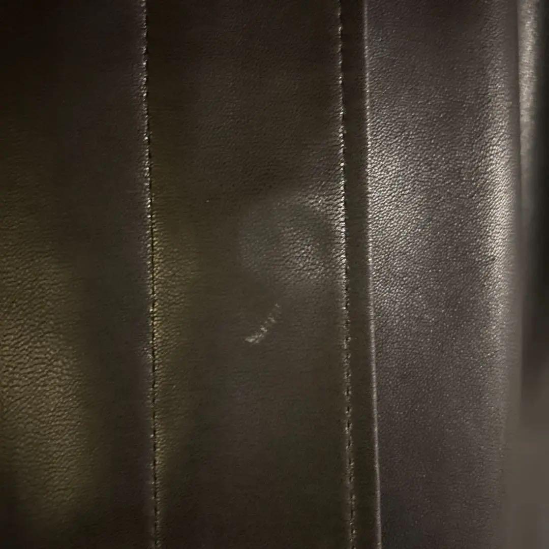 anuke Ecoleather Over Jacket 38 ブラック