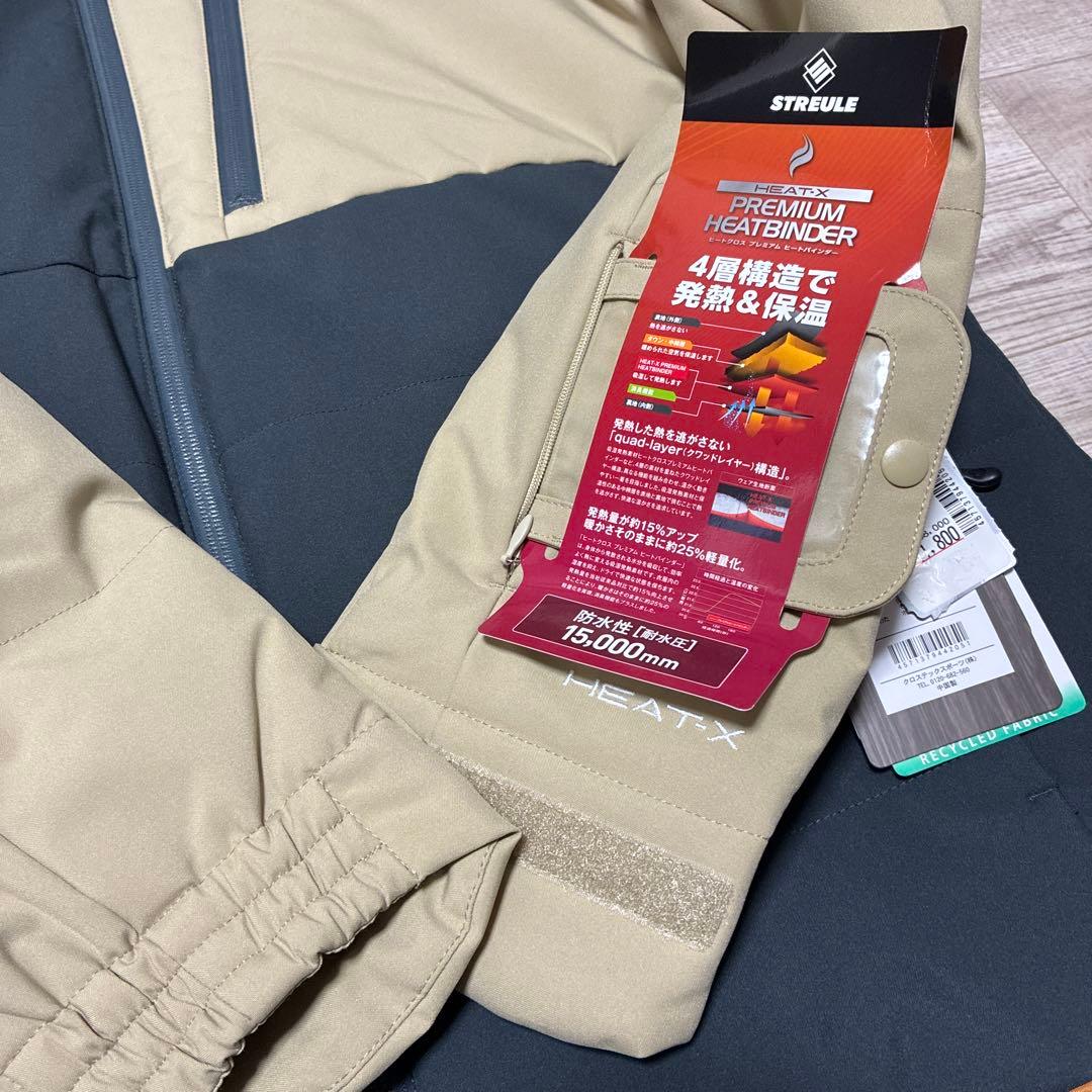 未使用 streule スキーウェア スノボードウェア ジャケット LL
