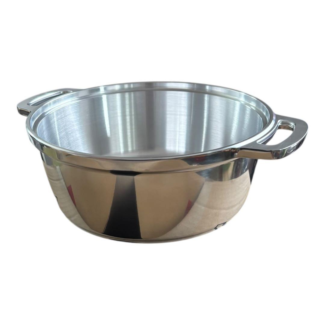 【未使用】KING 無水鍋 20cm HALムスイ