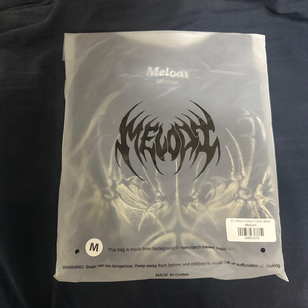 EC Melodi Hollow T-Shirt ブラック [M]