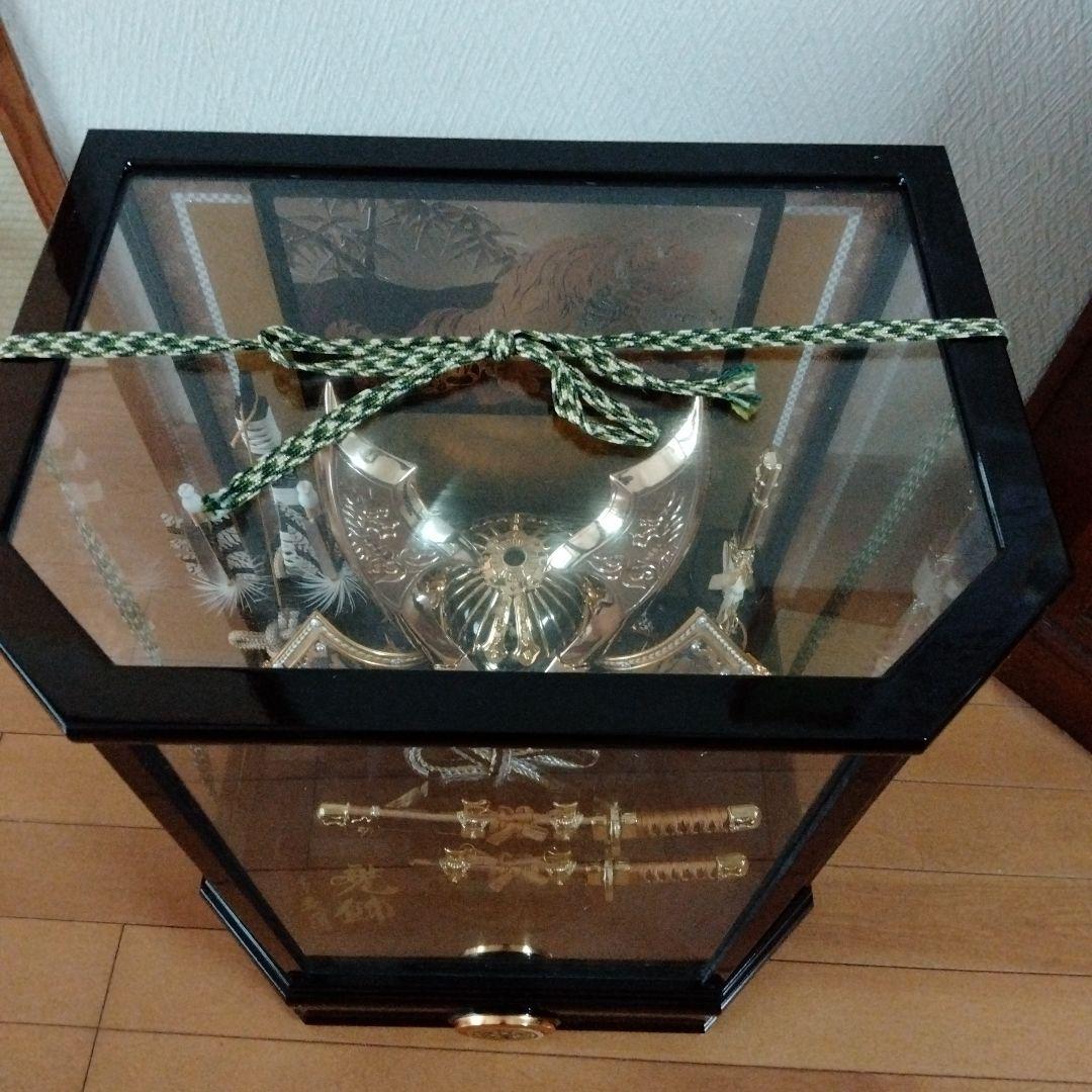 東京久月 兜飾りガラスケース