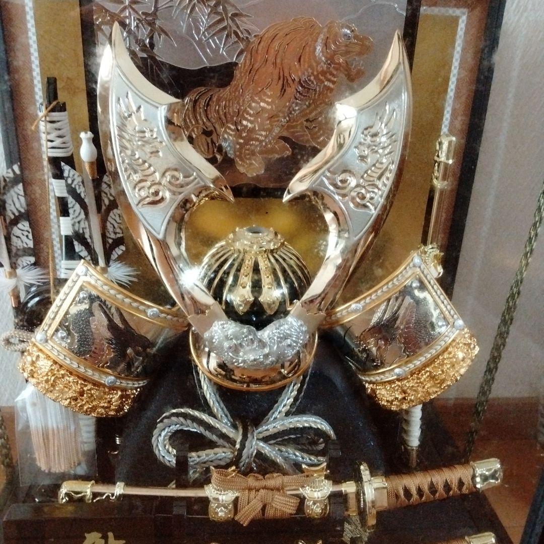 東京久月 兜飾りガラスケース