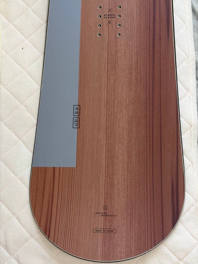 オガサカ　OGASAKA CT 158 Comfort Turn スノーボード