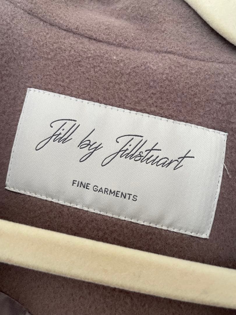 JILL BY JILLSTUART ビッグカラーウールトレンチコート XS