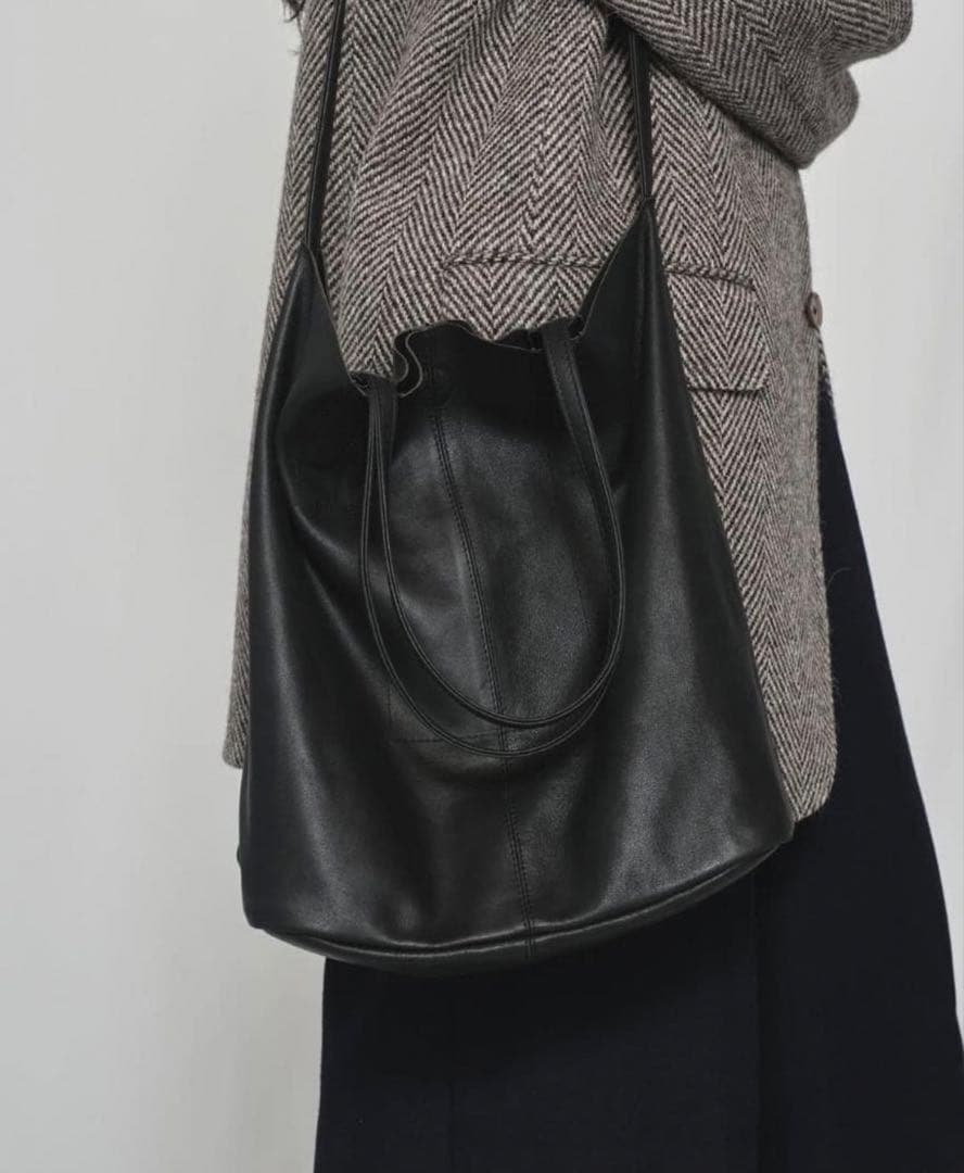 新品■Morphee 3WAY MEDIUM TOTE BAG LONG 黒