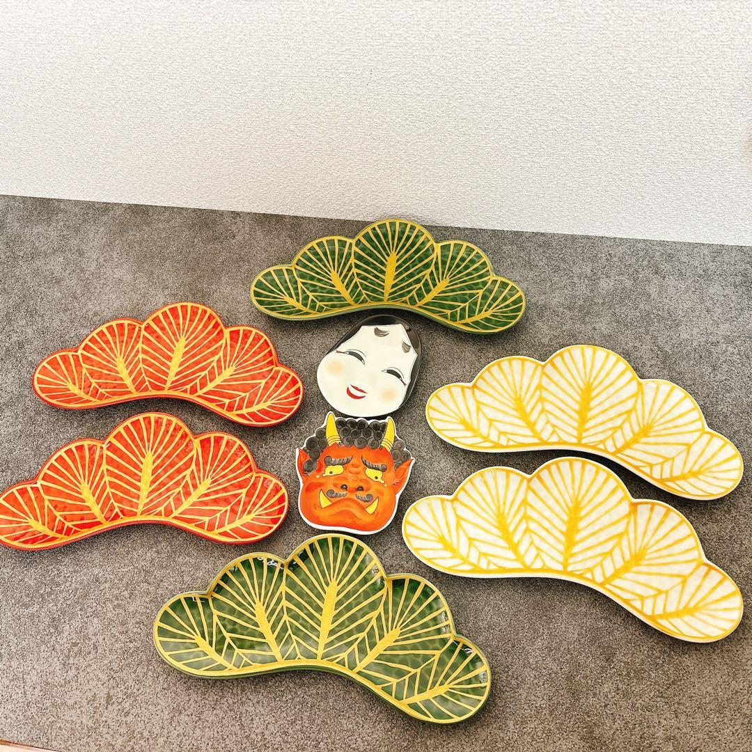 lemon様ご依頼品　幸楽窯　前菜皿　銘々皿　8点セット