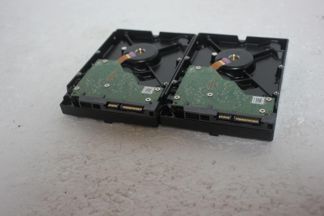 【健康状態注正常】3.5インチHDD WD RED 2TB 2個