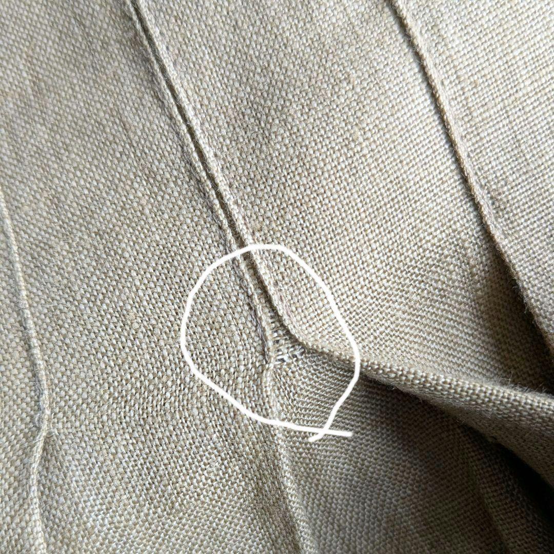 【新品】 オニールオブダブリン リネン フレア タック ロングスカート 14