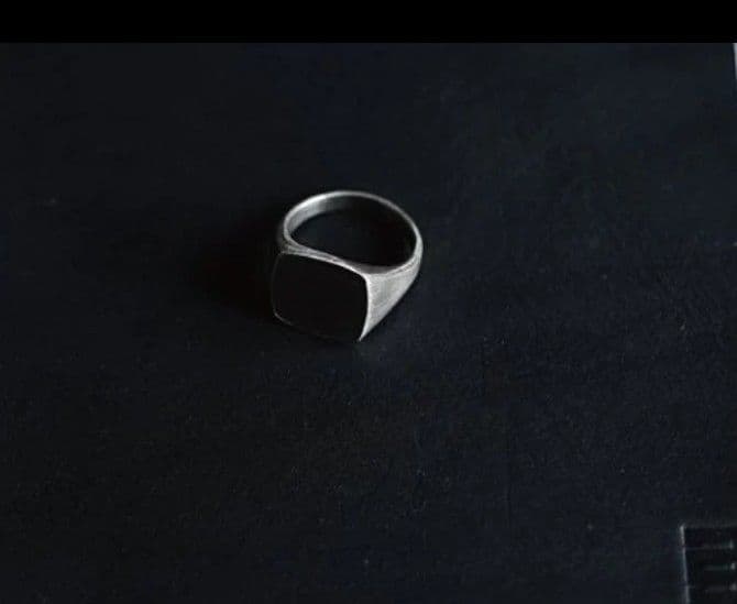 アクセサリー PRY SIGNET-PINKY-RING