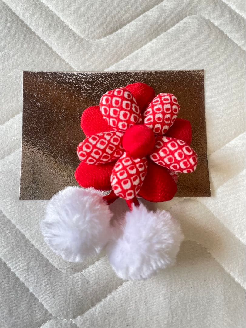 七五三 ３歳女の子　着物(赤系) ✳︎箱あり