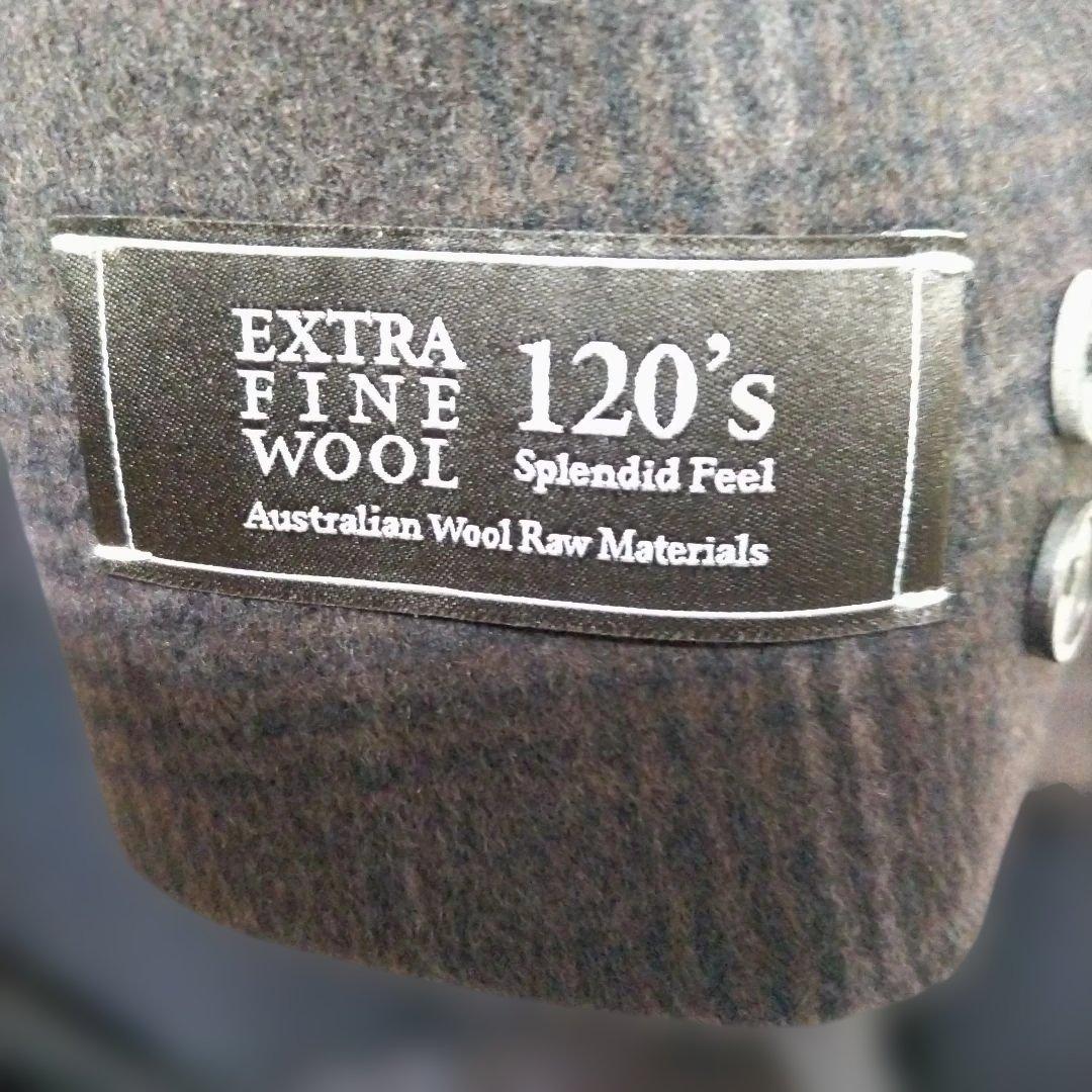 ビューティアンドユース/メルトン120 チェスターコート/ブラウン系　L