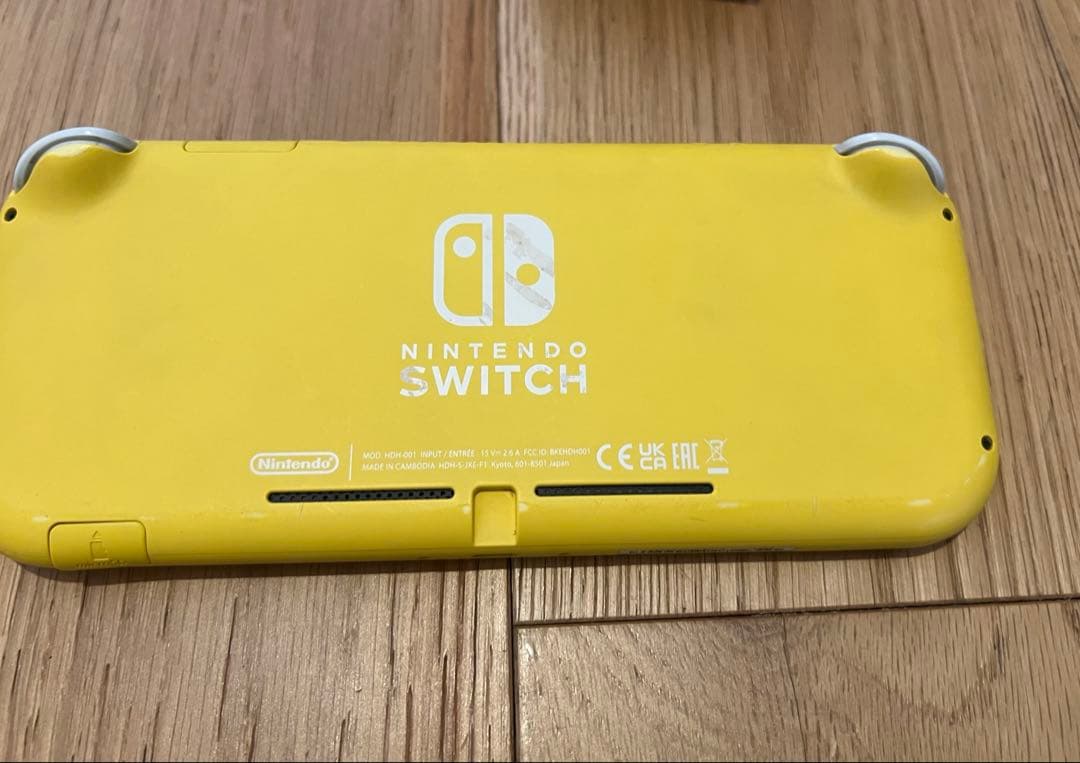 Nintendo switch lite イエロー ※動作確認済 充電器付