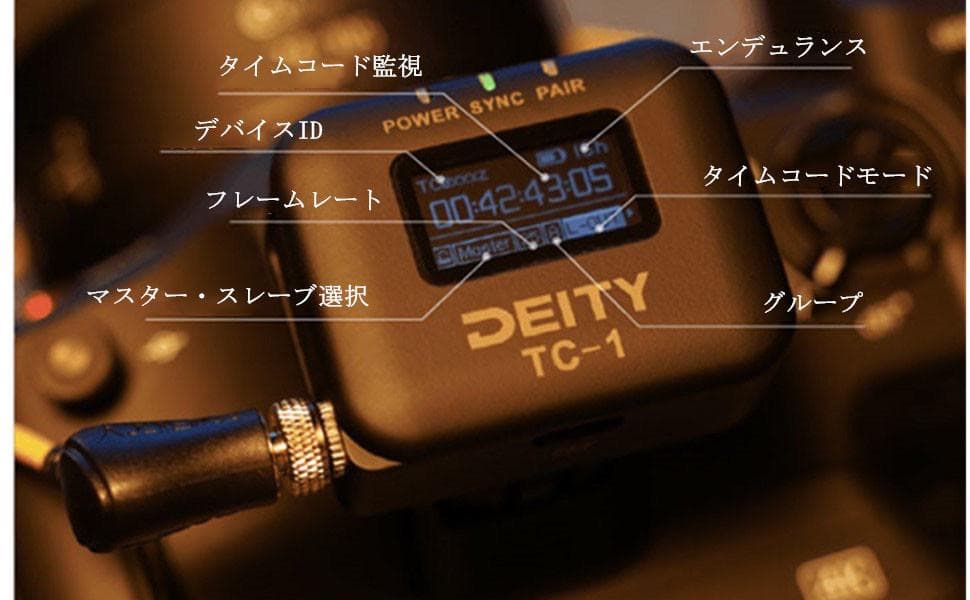新品未開封　DEITY TC-1 KIT ワイヤレスタイムコードボックス