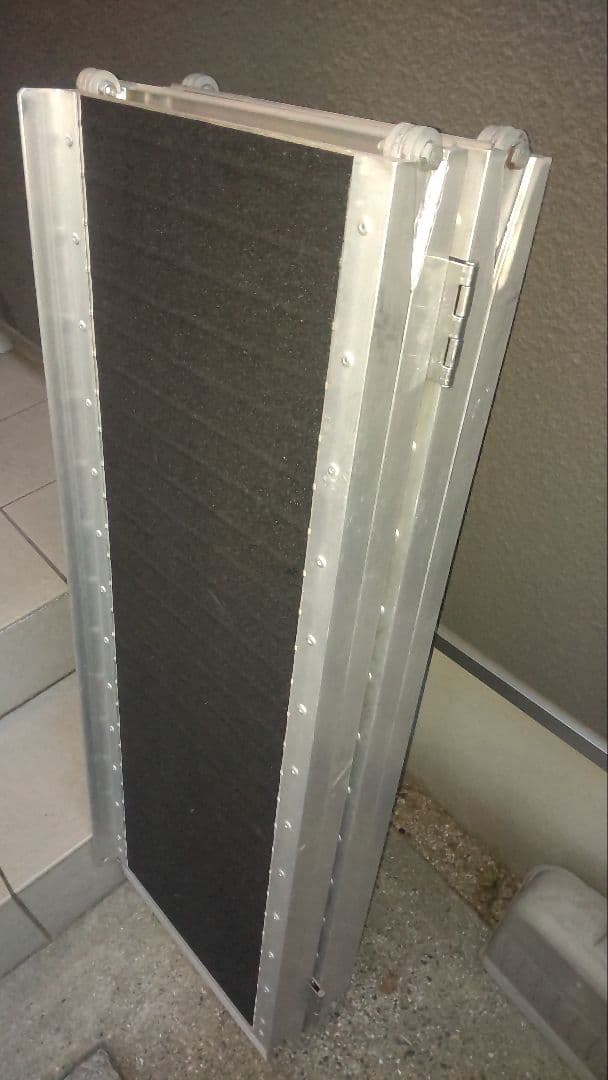 T*t様 段差解消スロープ アルミ製折りたたみ式