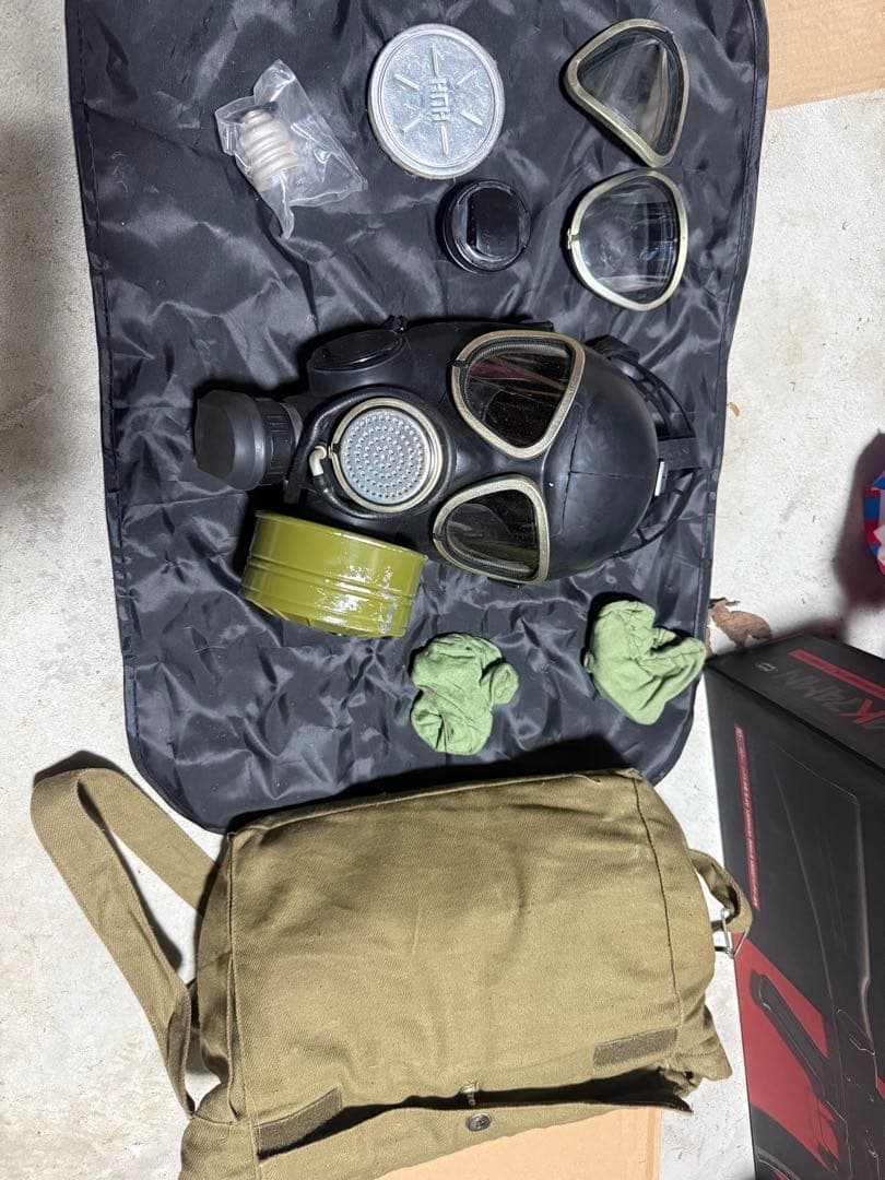 ロシア 軍 pmk-2 ガスマスク 放出品 実物