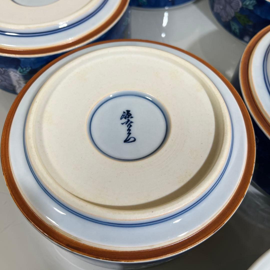 源右衛門　染錦花蝶紋　五段重（G）