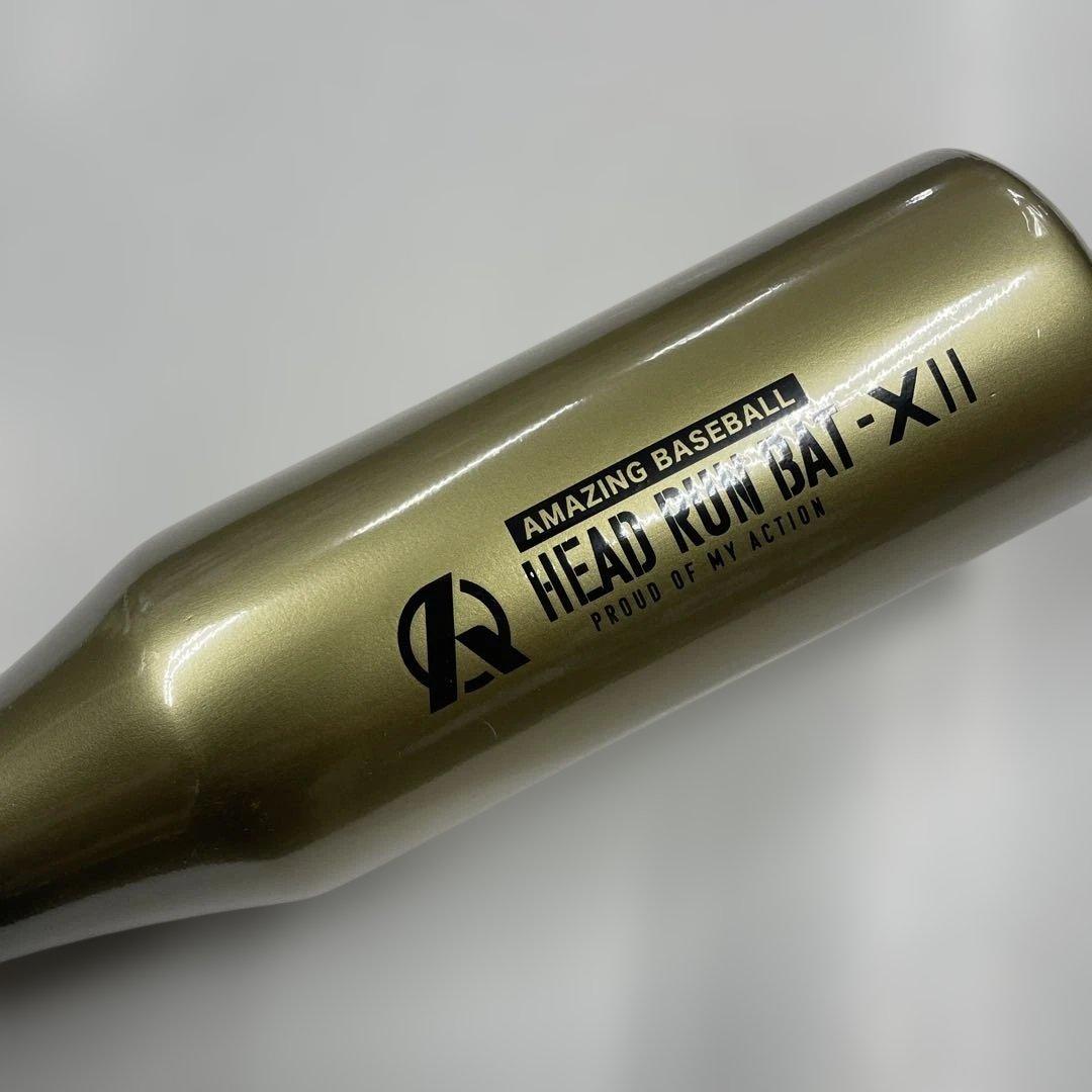 ご*ち様 新品 HEAD RUN BAT X2 バット ジュニアサイズ ゴールド