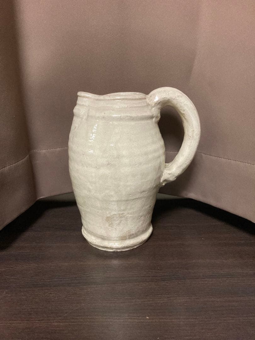 益子焼 成井窯　ピッチャー　花瓶　成井恒雄