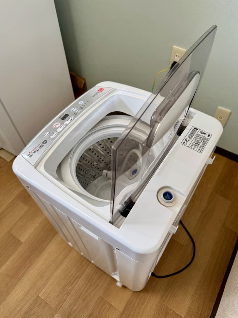 超美品 2024年製小型洗濯機 3kg MyWAVEHEAT40 首都圏無料配送