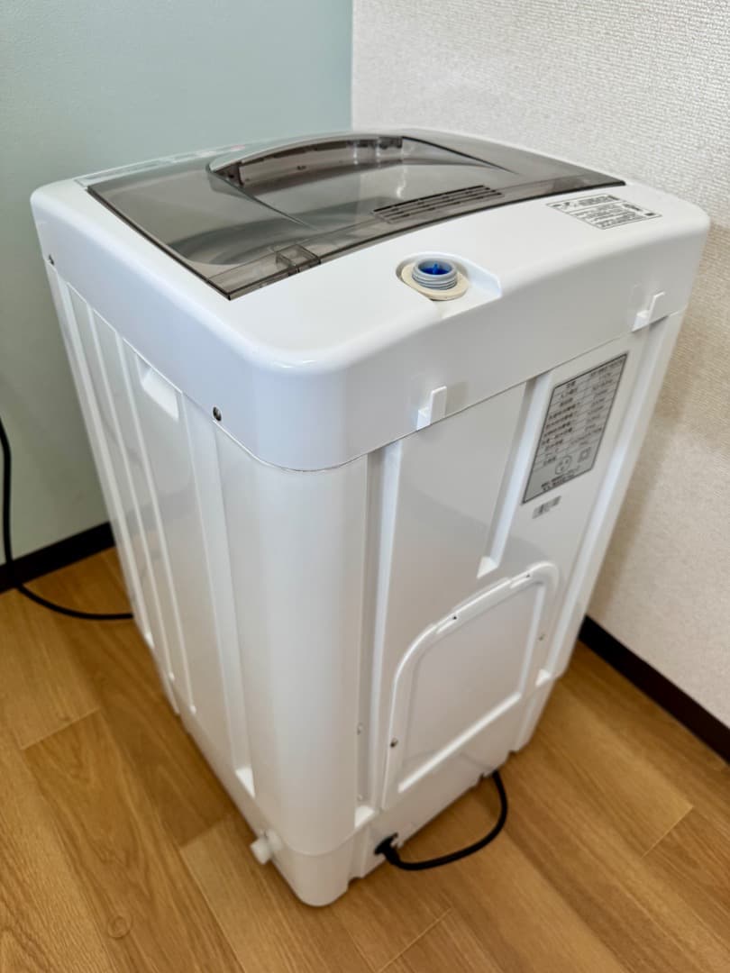 超美品 2024年製小型洗濯機 3kg MyWAVEHEAT40 首都圏無料配送