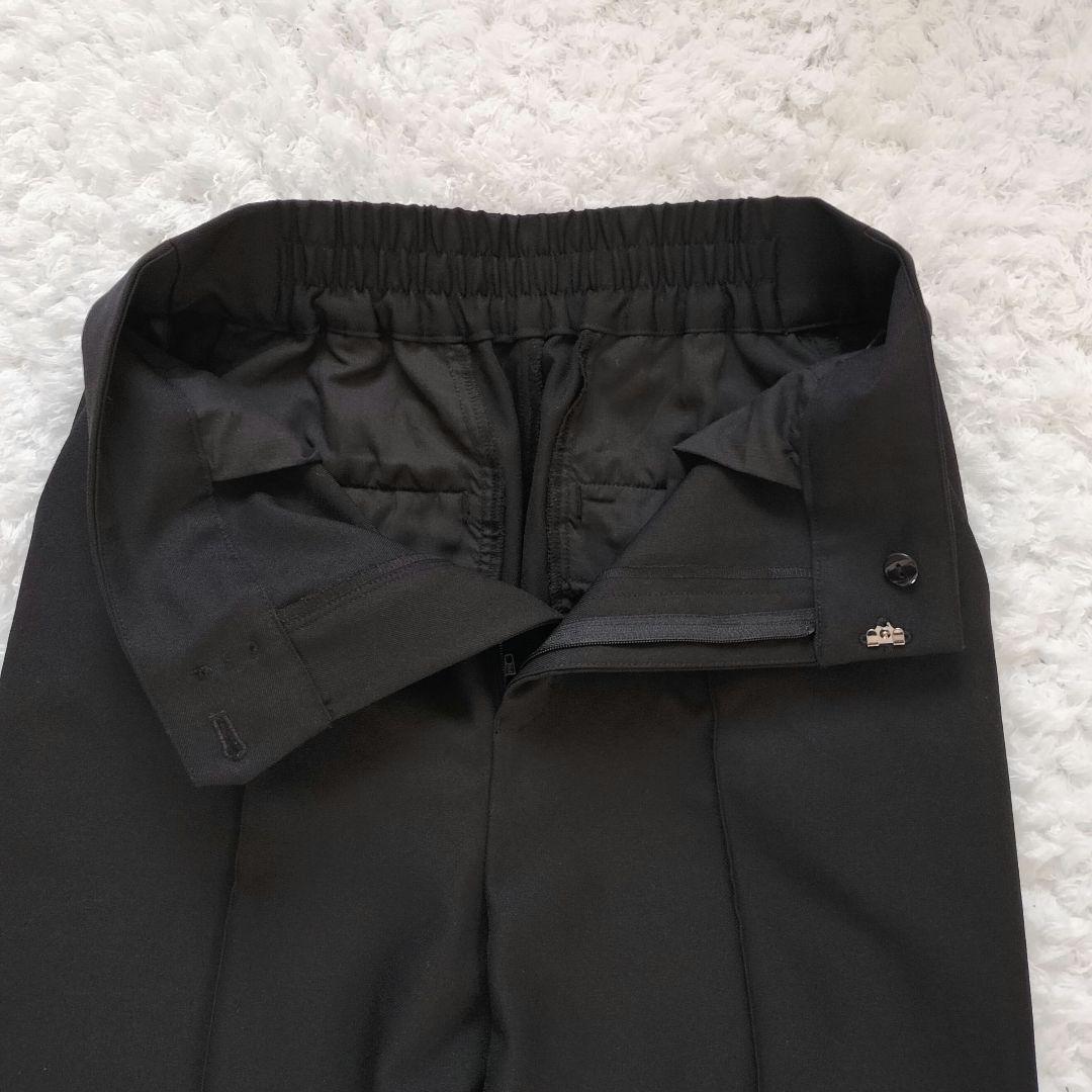 ロペピクニック セットアップ ウールライクサージ パンツ ジャケット 40 黒