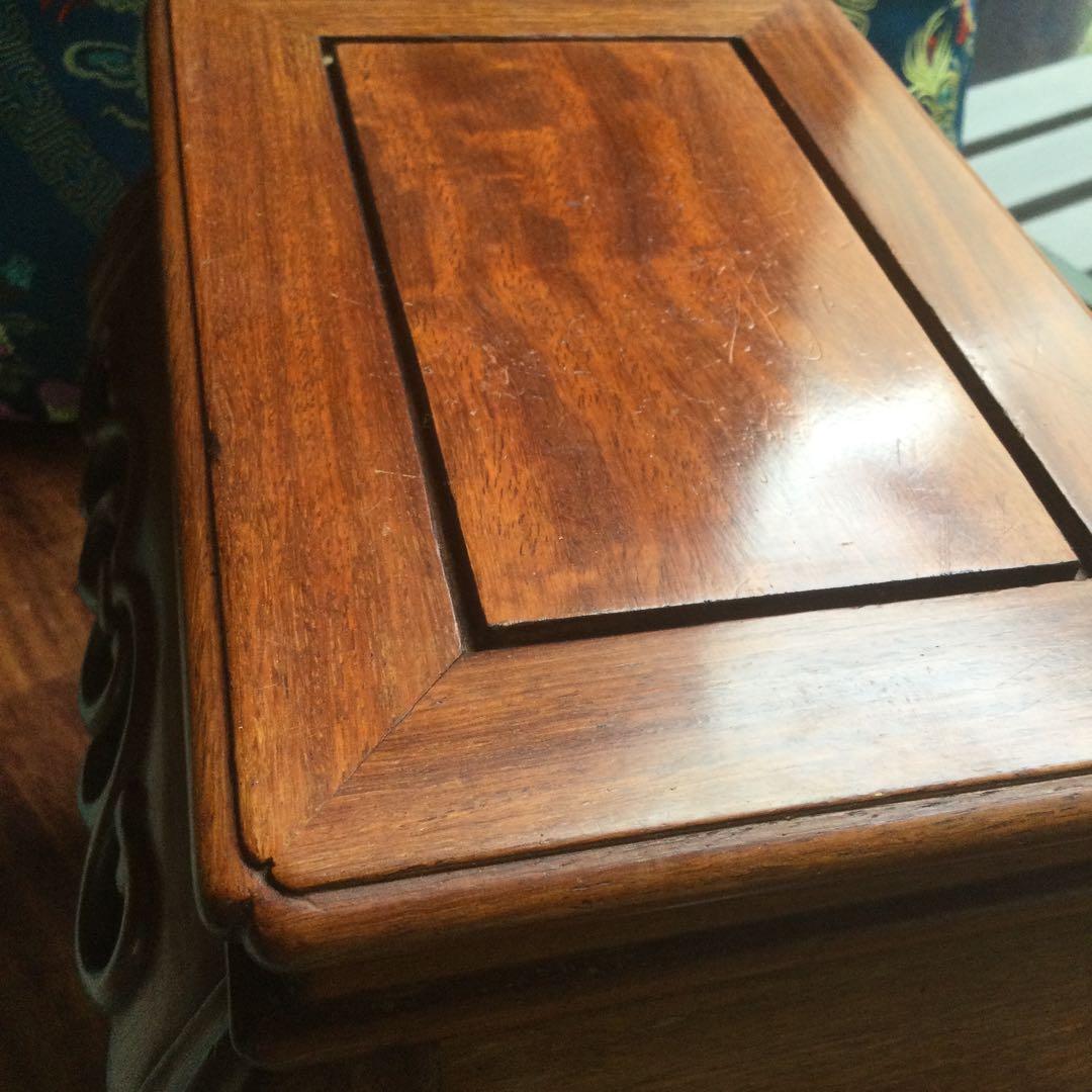 唐木の花台、アンティーク用