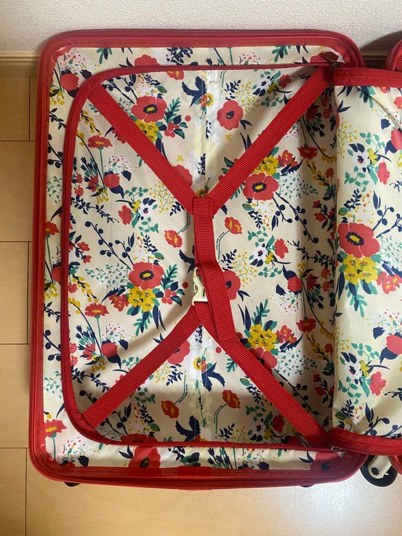 HaNTキャリーケース ストッパー付き TSAロック 47L カバー付き