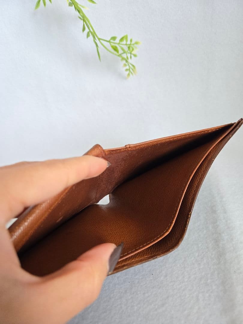 ☆Louis Vuitton ルイヴィトン モノグラム 二つ折り財布 コンパクト