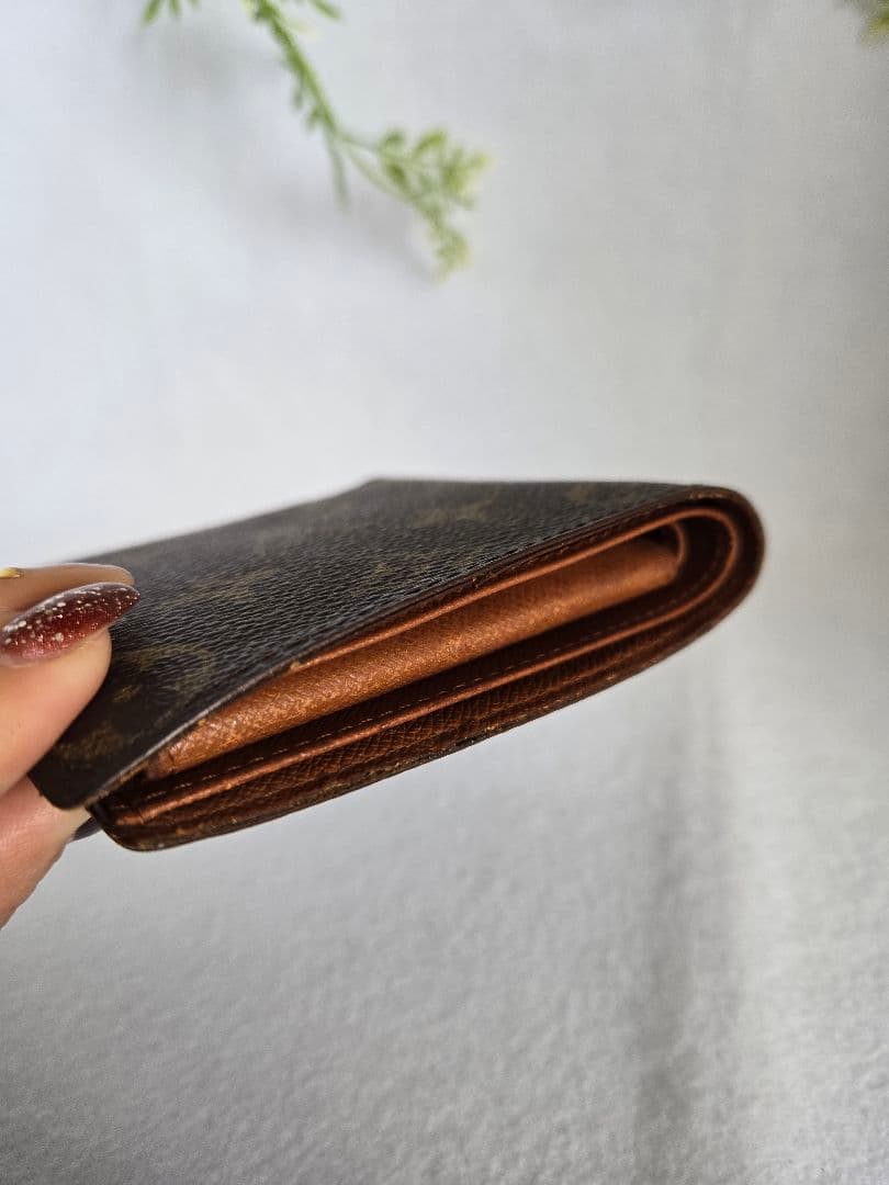 ☆Louis Vuitton ルイヴィトン モノグラム 二つ折り財布 コンパクト