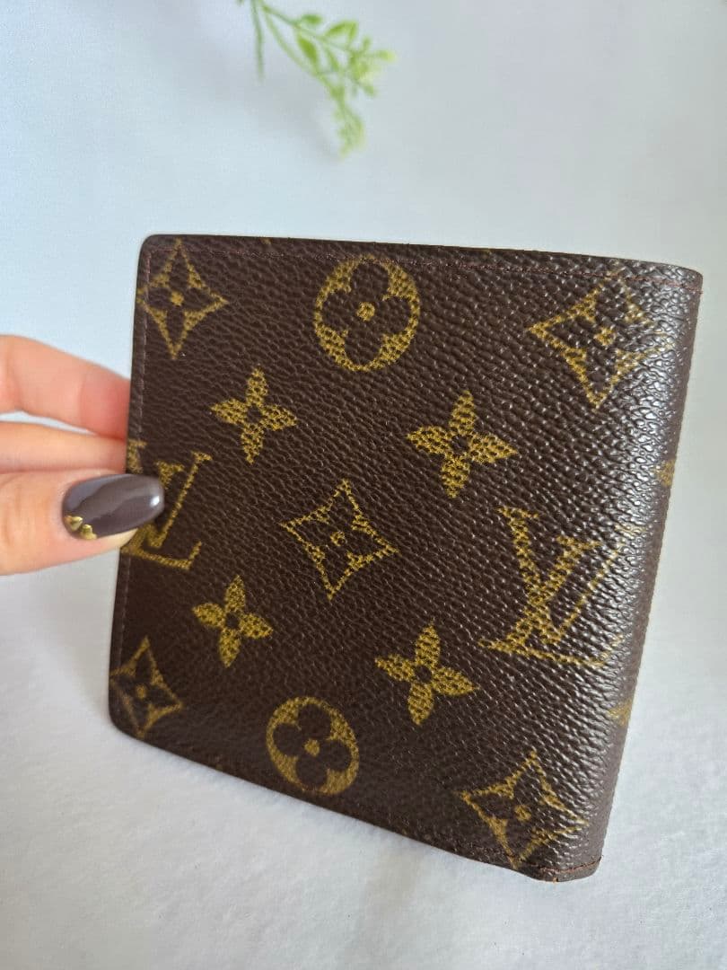 ☆Louis Vuitton ルイヴィトン モノグラム 二つ折り財布 コンパクト