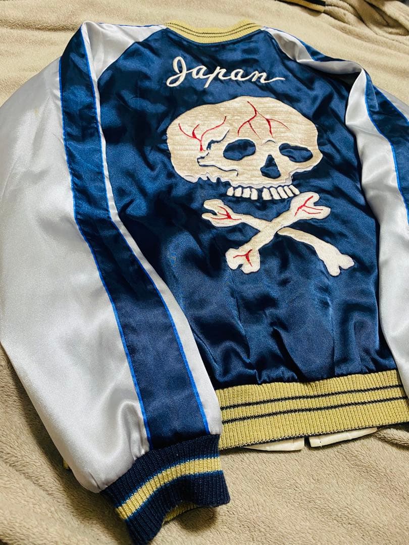 テーラー東洋 日本限定 スカジャン スカル 龍 ２面用 unisex