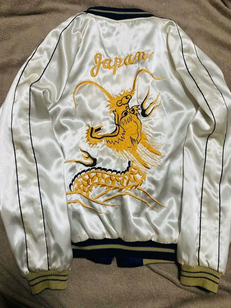 テーラー東洋 日本限定 スカジャン スカル 龍 ２面用 unisex