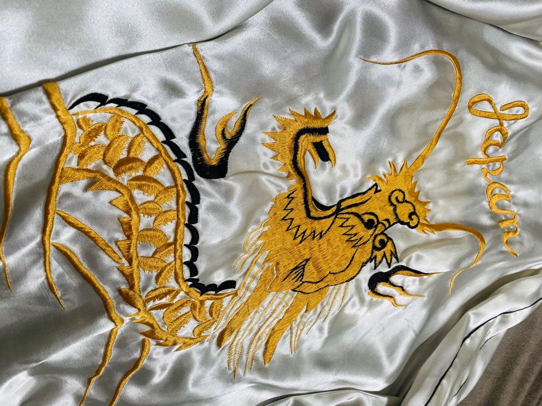 テーラー東洋 日本限定 スカジャン スカル 龍 ２面用 unisex